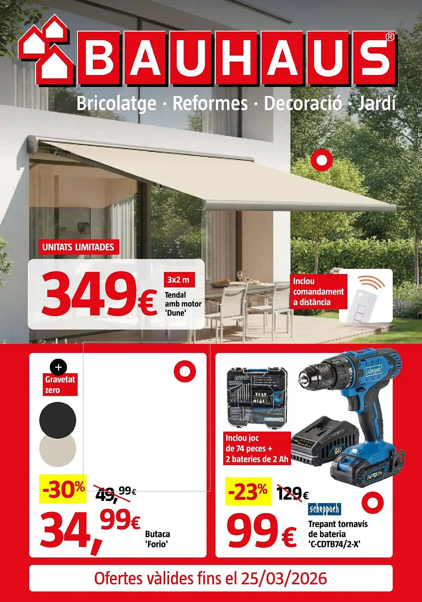 Catálogo de Catálogo Bauhaus 26 de febrero al 25 de marzo 2026 - Página 1