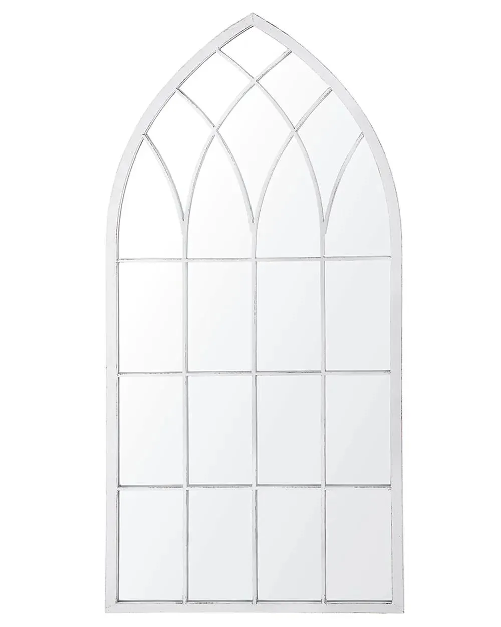 Espejo CASSEL 50 cm 115 cm Metal Gris claro