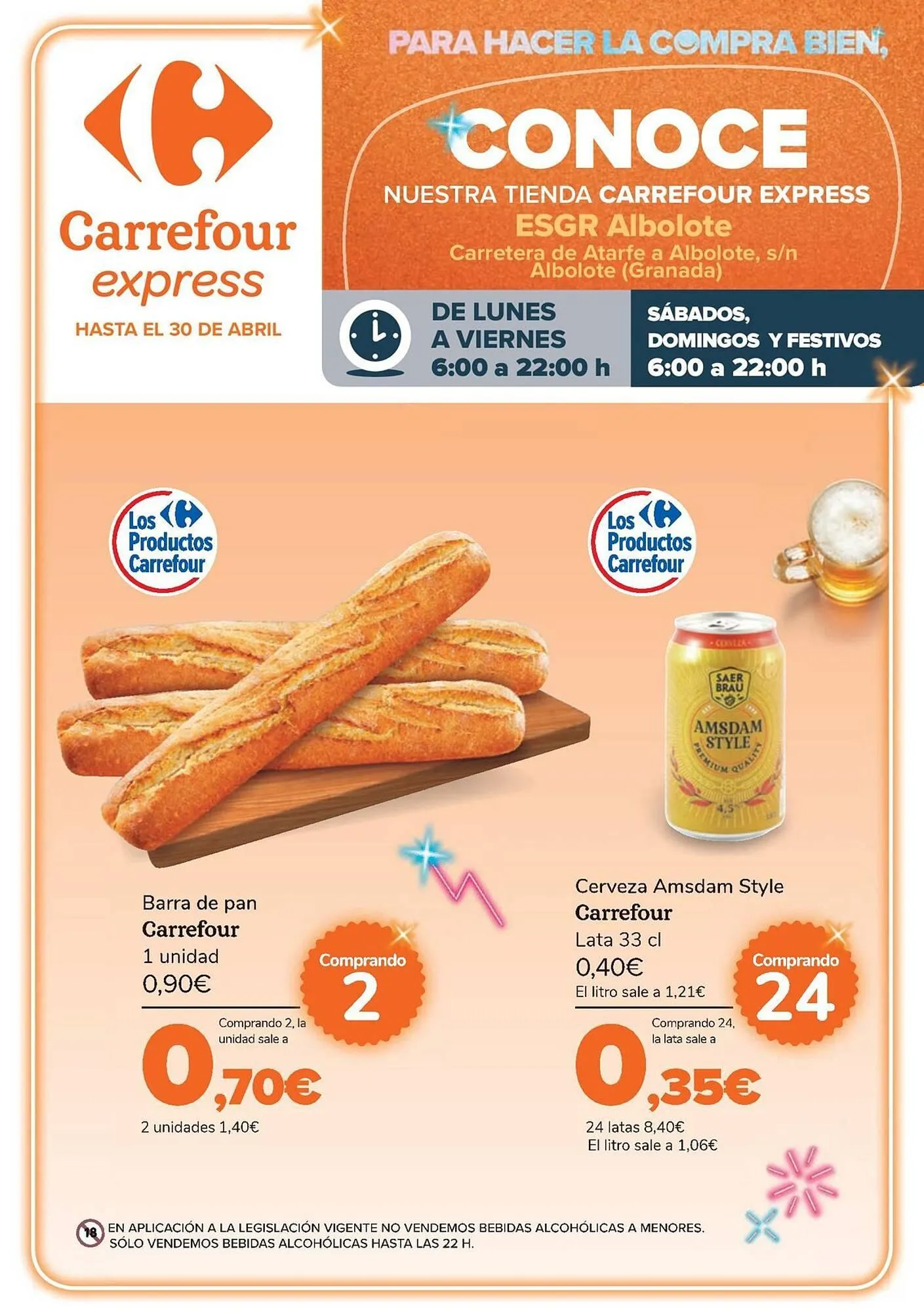 Catálogo de Folleto Carrefour Express 6 de marzo al 30 de abril 2026 - Página 1