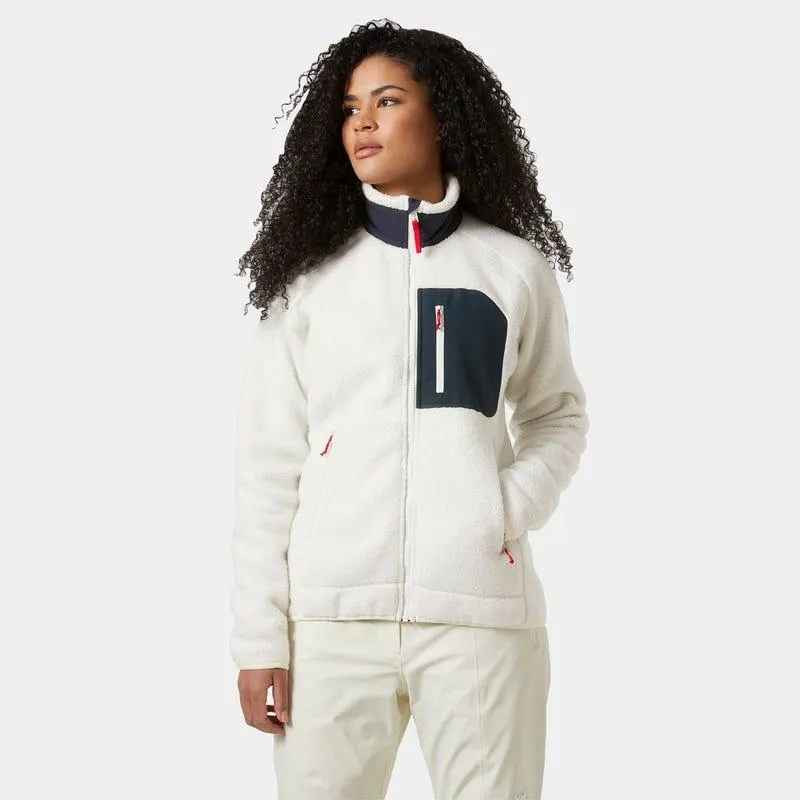 Chaqueta Imperial Block de forro polar de pelo para mujer