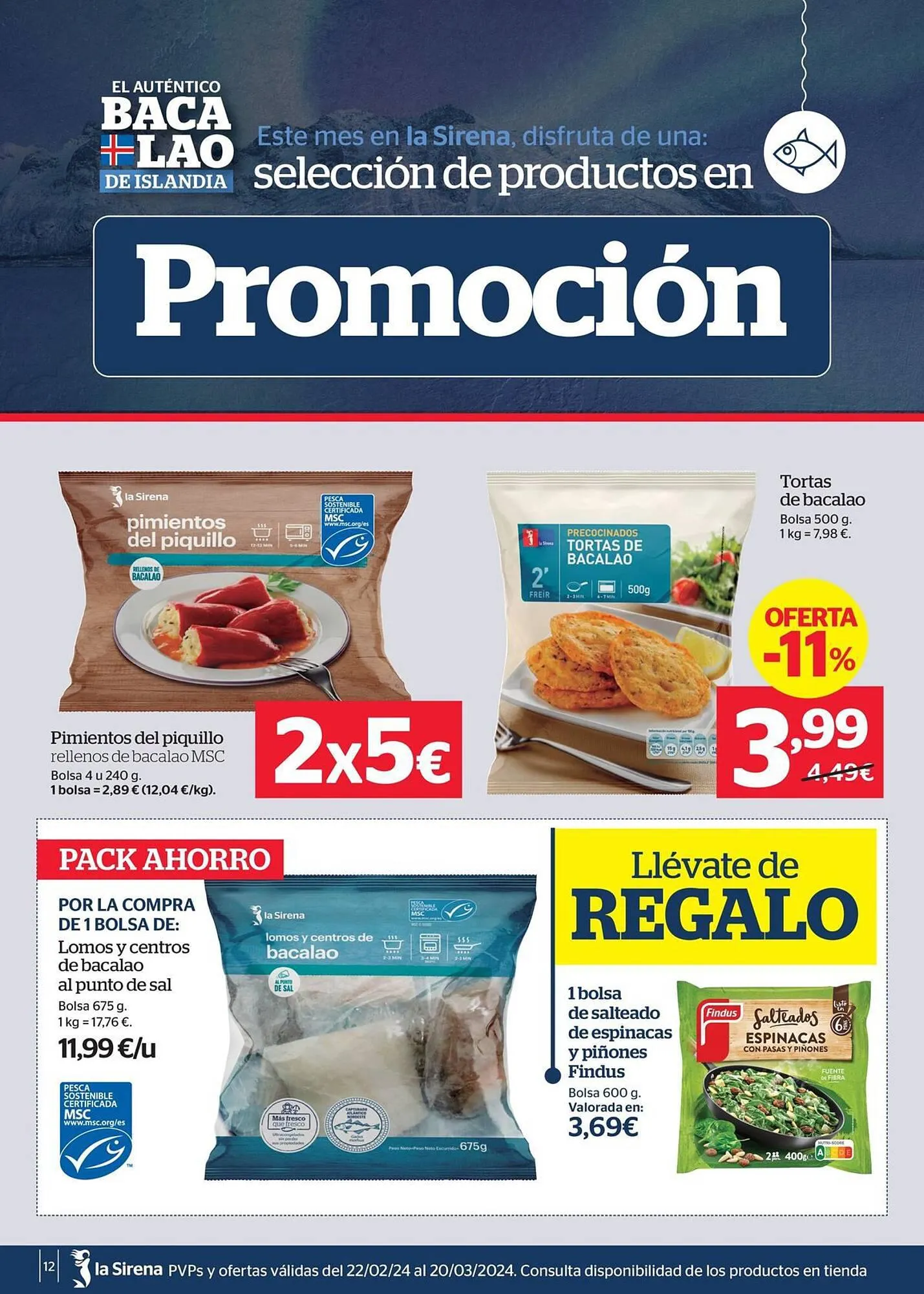 Catálogo de Folleto La Sirena 22 de febrero al 20 de marzo 2024 - Página 12
