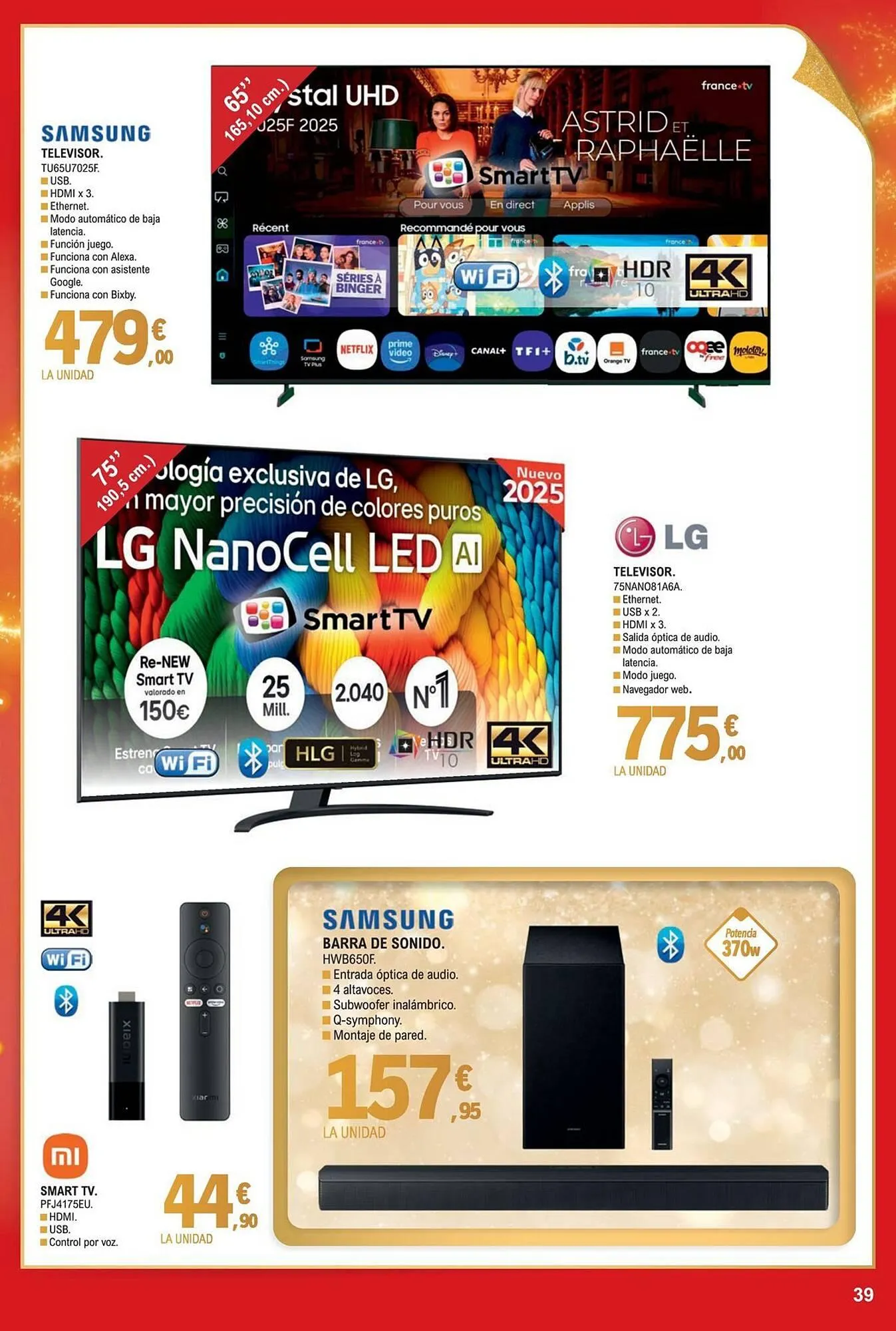 Catálogo de Catálogo E.Leclerc 9 de diciembre al 5 de enero 2026 - Página 39