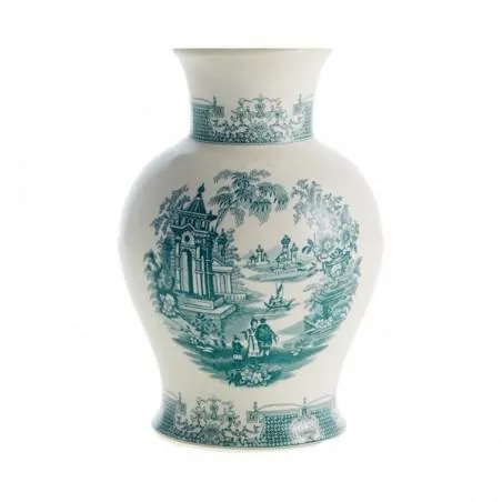 Florero pequeño verde modelo Alhambra