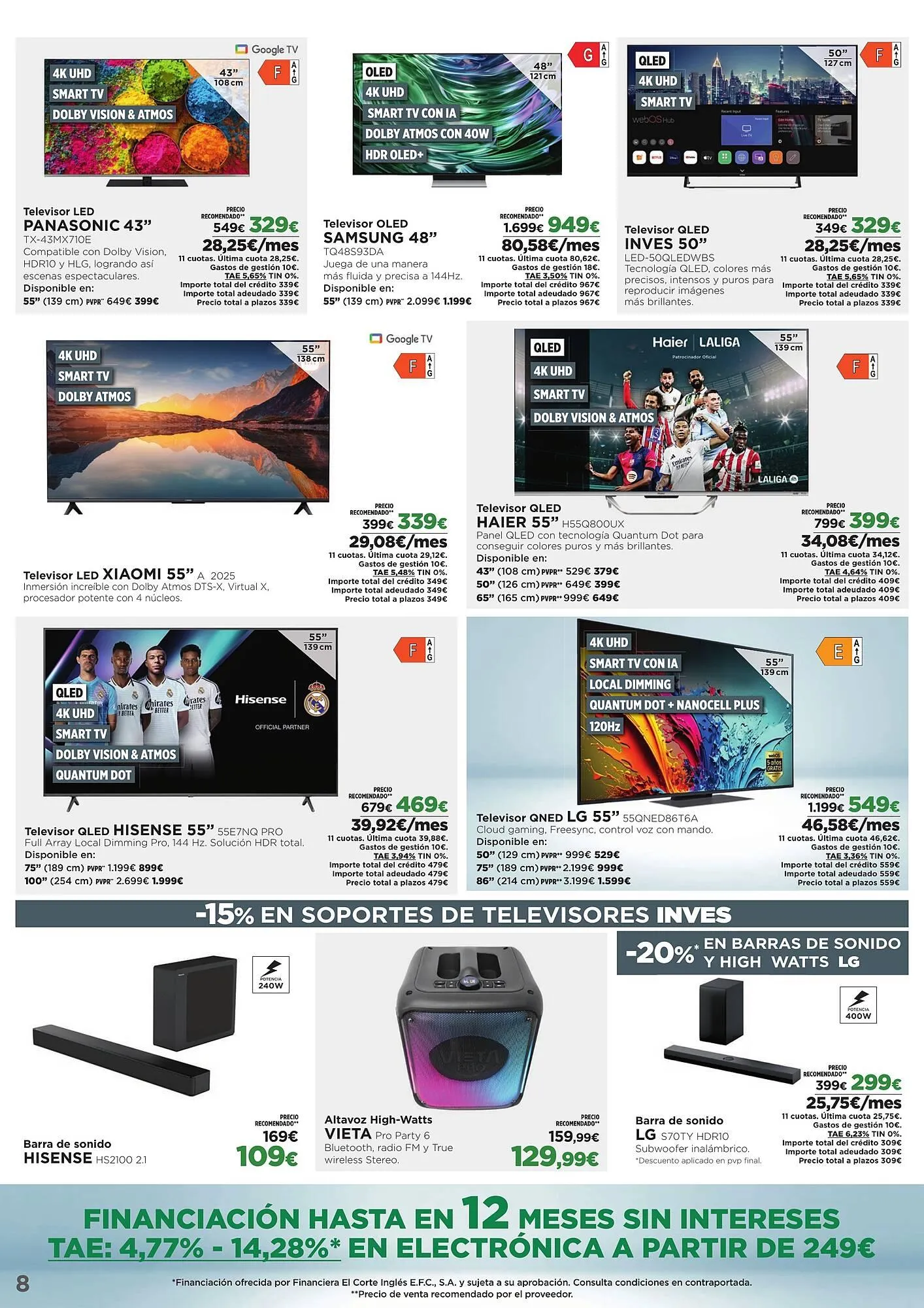 Catálogo de Folleto El Corte Inglés 8 de mayo al 21 de mayo 2025 - Página 8