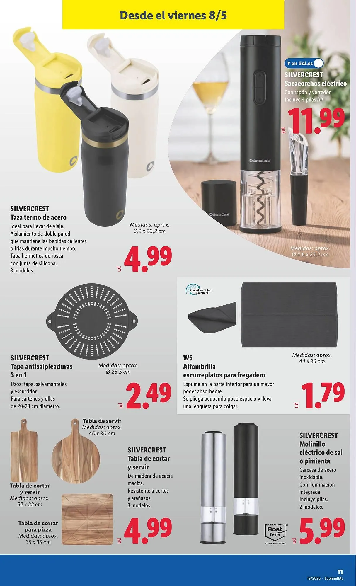 Catálogo de Catálogo Lidl 4 de mayo al 10 de mayo 2026 - Página 23