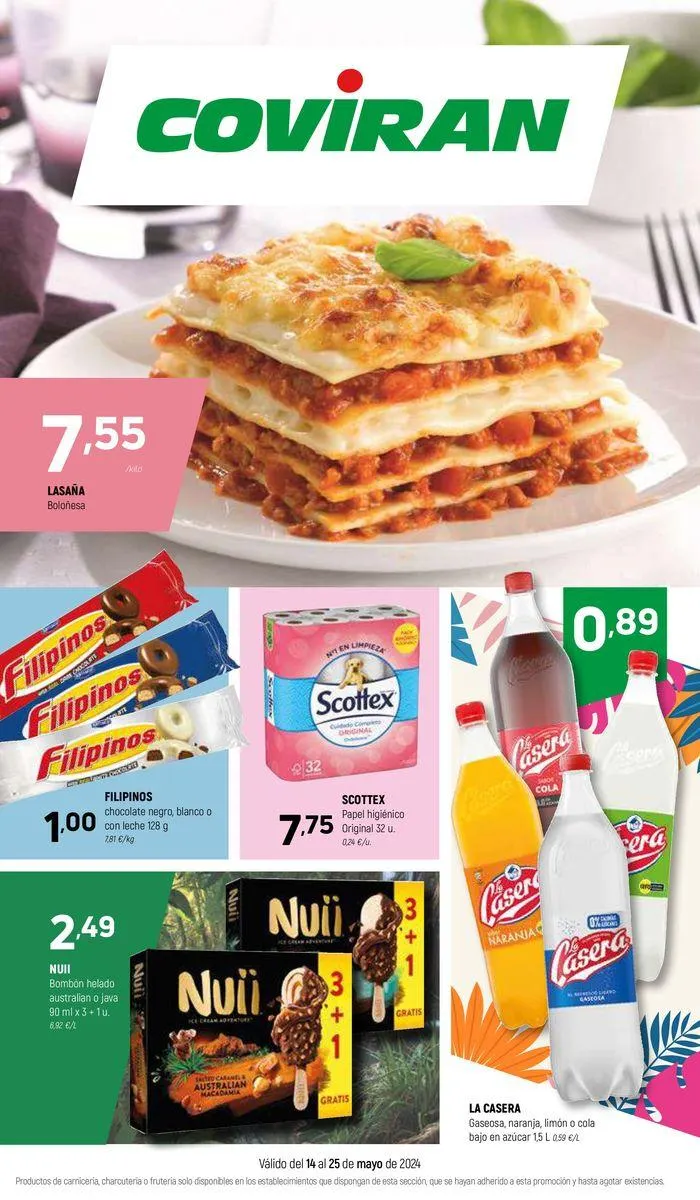 Catálogo de Ofertas Coviran 23 de mayo al 25 de mayo 2024 - Página 1