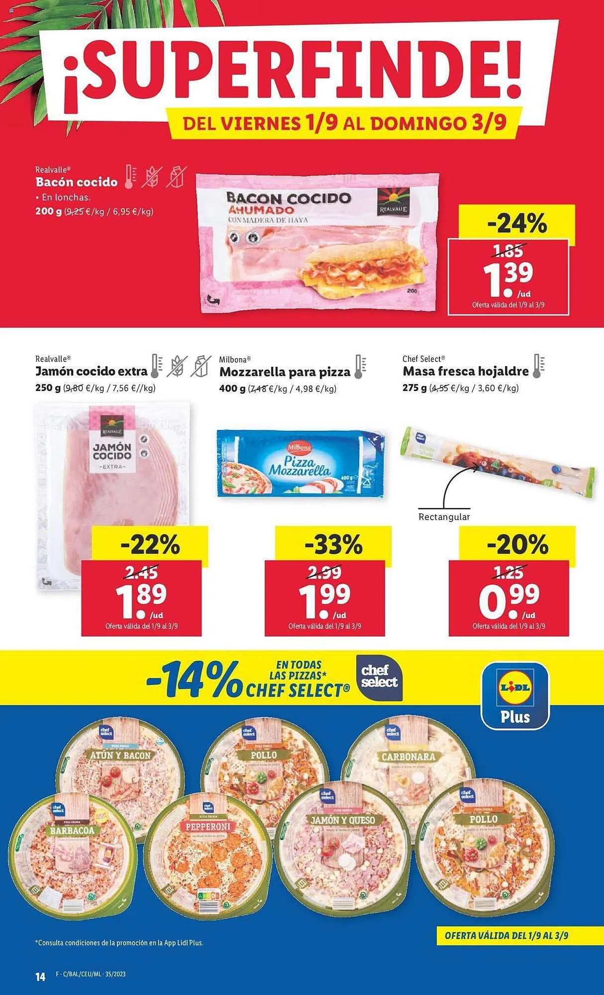 Catálogo de Folleto Lidl 28 de agosto al 3 de septiembre 2023 - Página 14