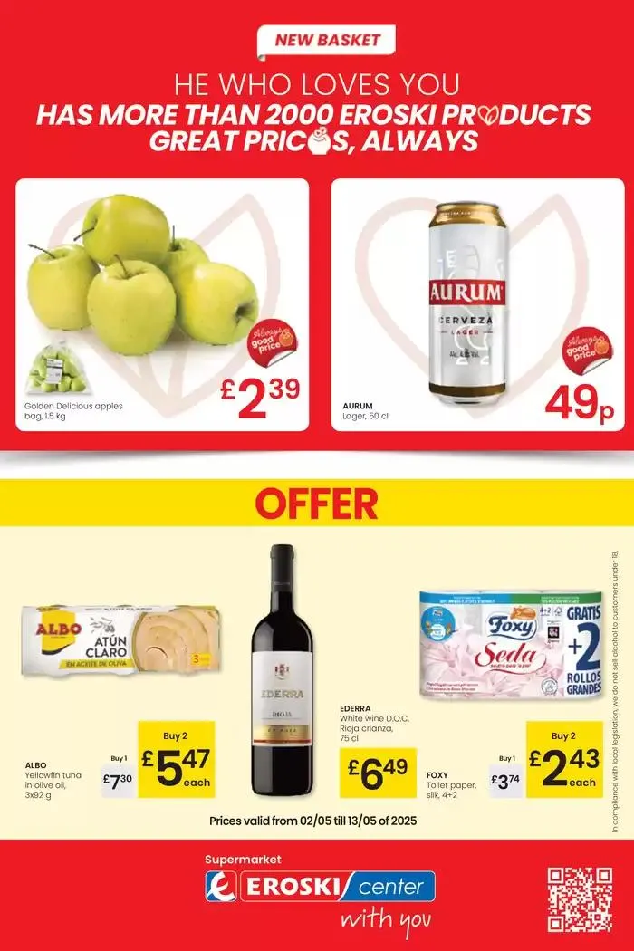 Catálogo de ALWAYS GOOD PRICES 2 de mayo al 13 de mayo 2025 - Página 1