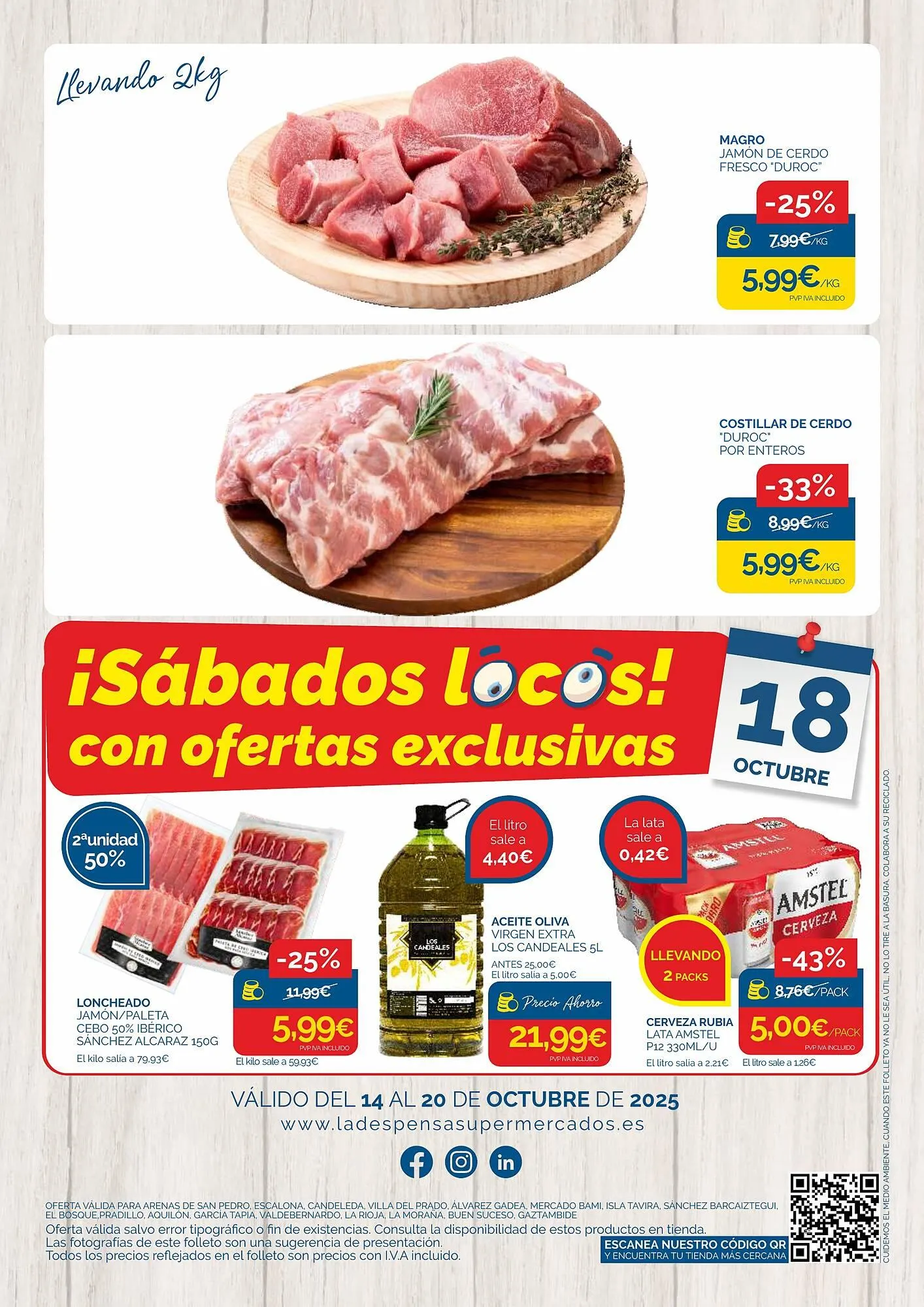 Catálogo de Folleto Supermercados La Despensa 14 de octubre al 20 de octubre 2025 - Página 4