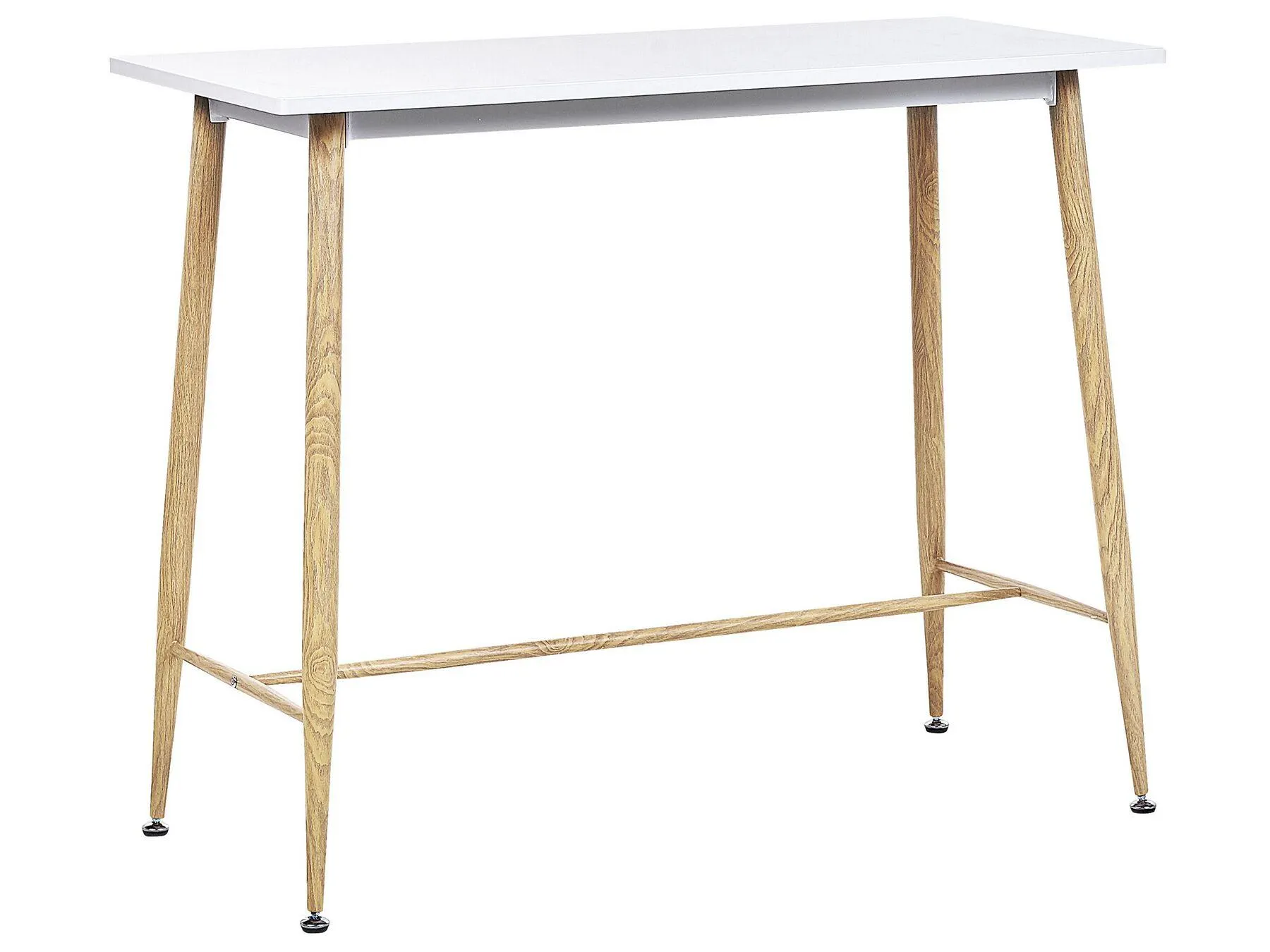 Mesa de bar CHAVES Blanco 110 cm 50 cm