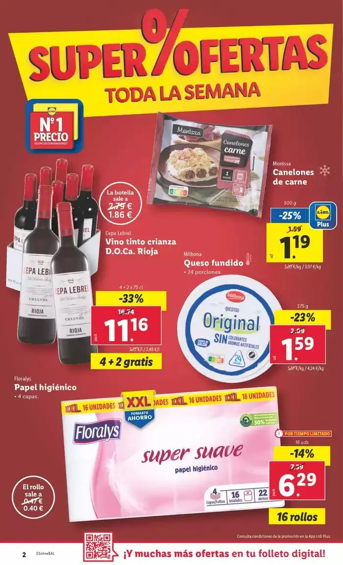 Catálogo de № 1 PRECIO - Ofertas válidas del 14/04 al 20/04 14 de abril al 20 de abril 2025 - Página 2