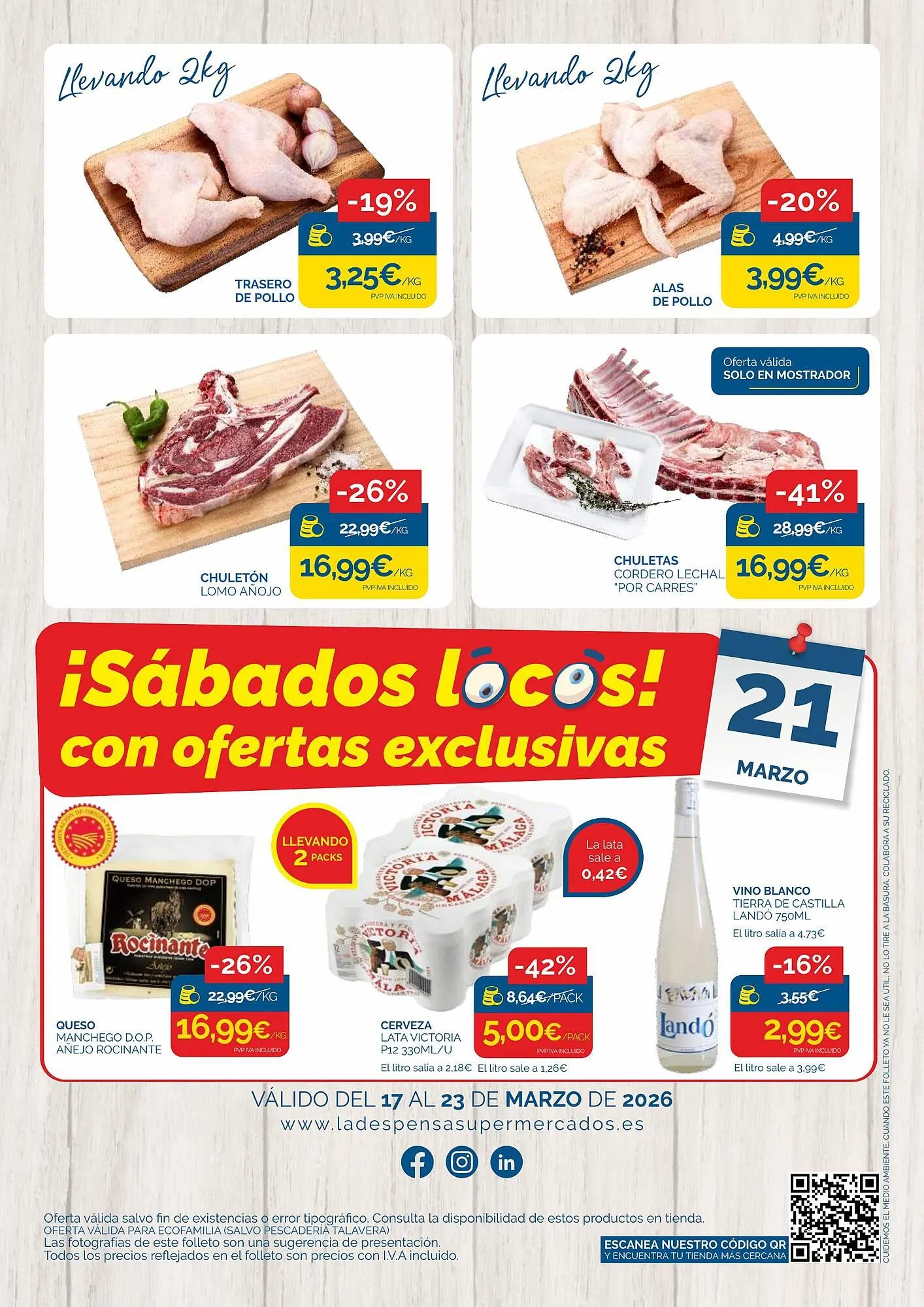 Catálogo de Folleto Cash Ecofamilia 17 de marzo al 23 de marzo 2026 - Página 4