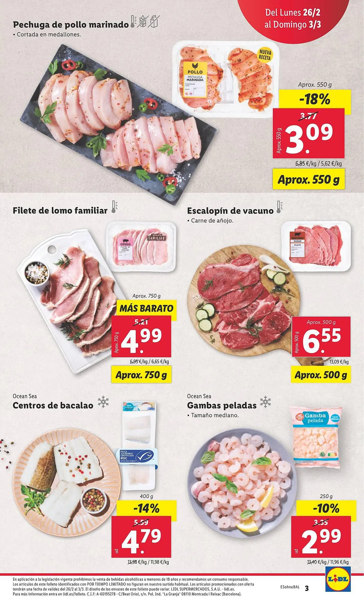 Catálogo de Folleto Lidl 26 de febrero al 3 de marzo 2024 - Página 3