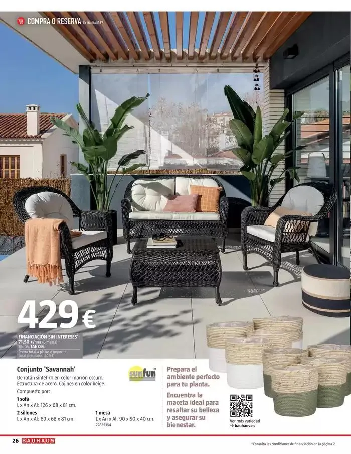 Catálogo de VERANO. Jardín, terraza, balcón.  26 de marzo al 20 de abril 2025 - Página 26