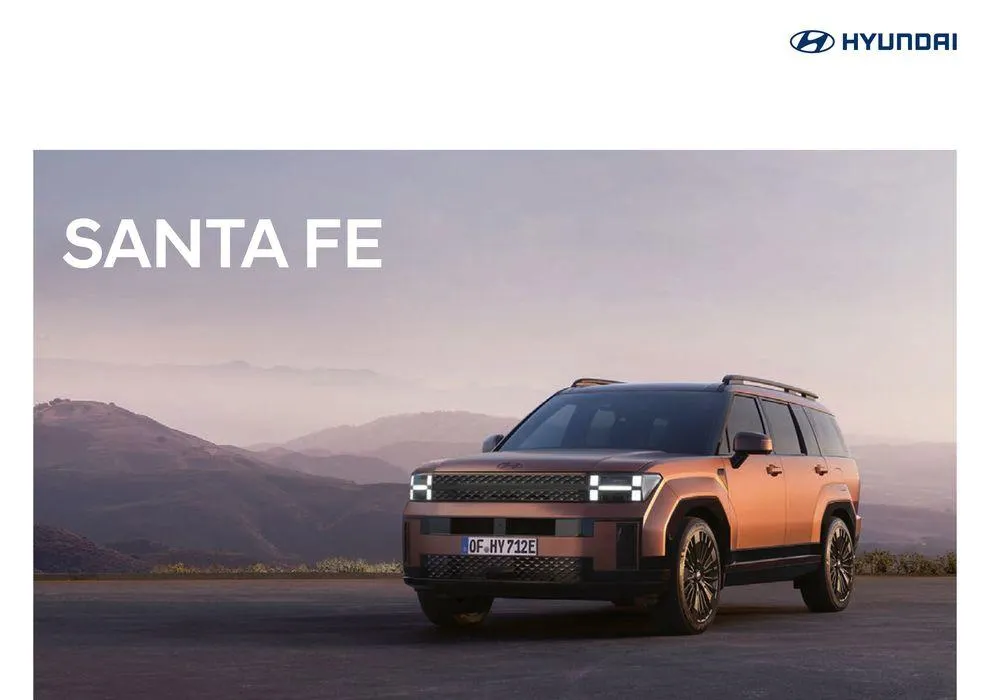 Catálogo de Hyundai - Nuevo SANTA FE Híbrido 3 de julio al 3 de julio 2025 - Página 1