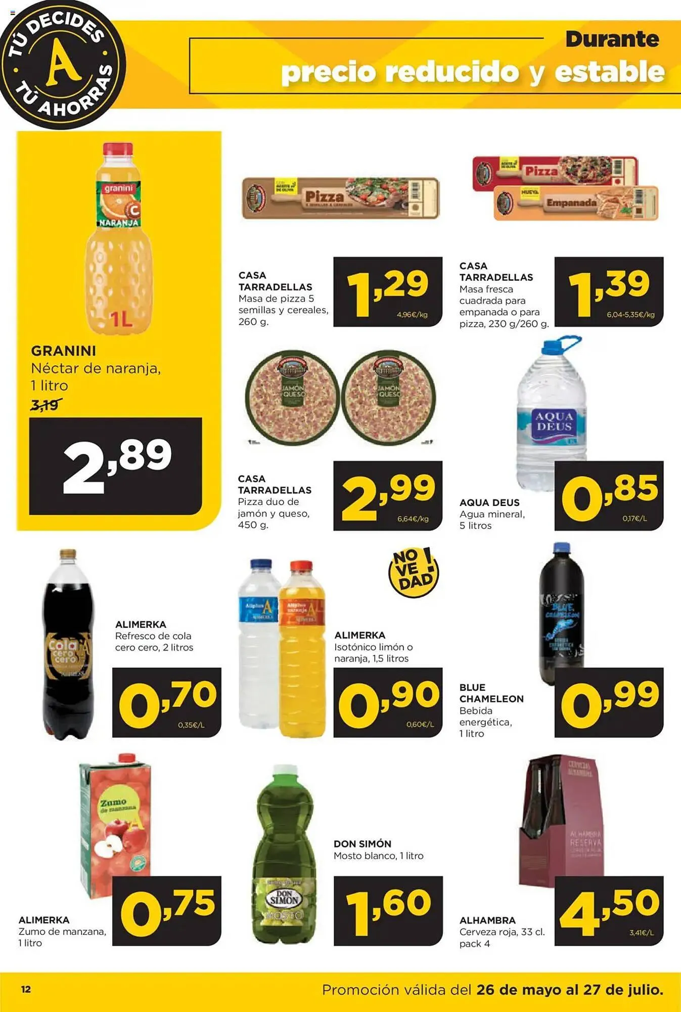 Catálogo de Folleto Alimerka 26 de mayo al 27 de julio 2025 - Página 46