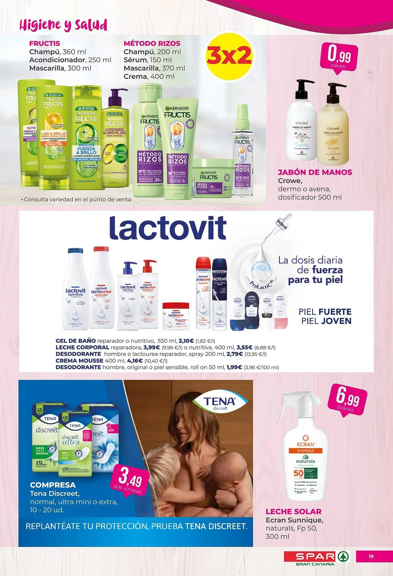 Catálogo de Folleto SPAR Gran Canaria 17 de octubre al 30 de octubre 2025 - Página 19