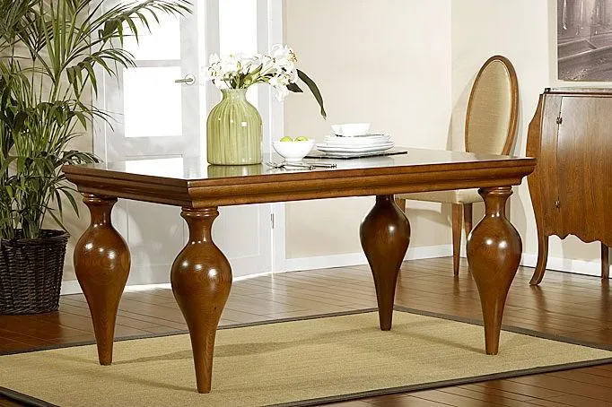 Mesa clásica comedor extensible Riviera