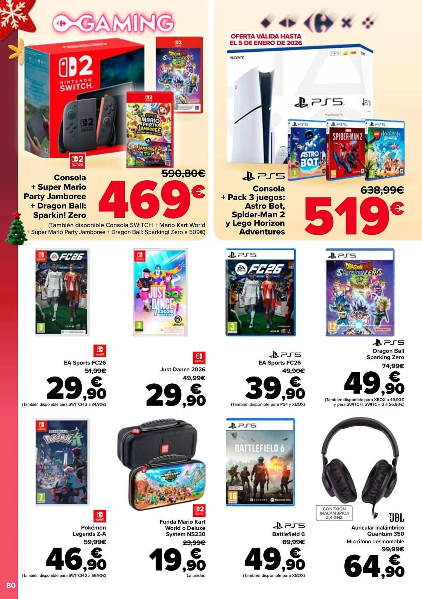 Catálogo de Folleto Carrefour 29 de diciembre al 14 de enero 2026 - Página 80