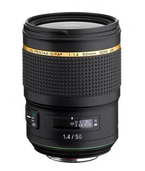Pentax 50mm f1.4 FA* SDM AW
