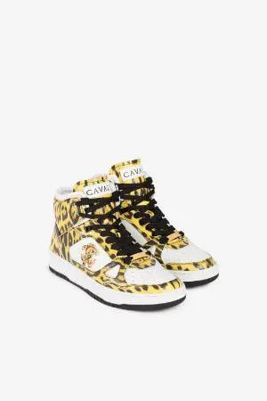 Zapatillas Hi-Top con estampado Jaguar