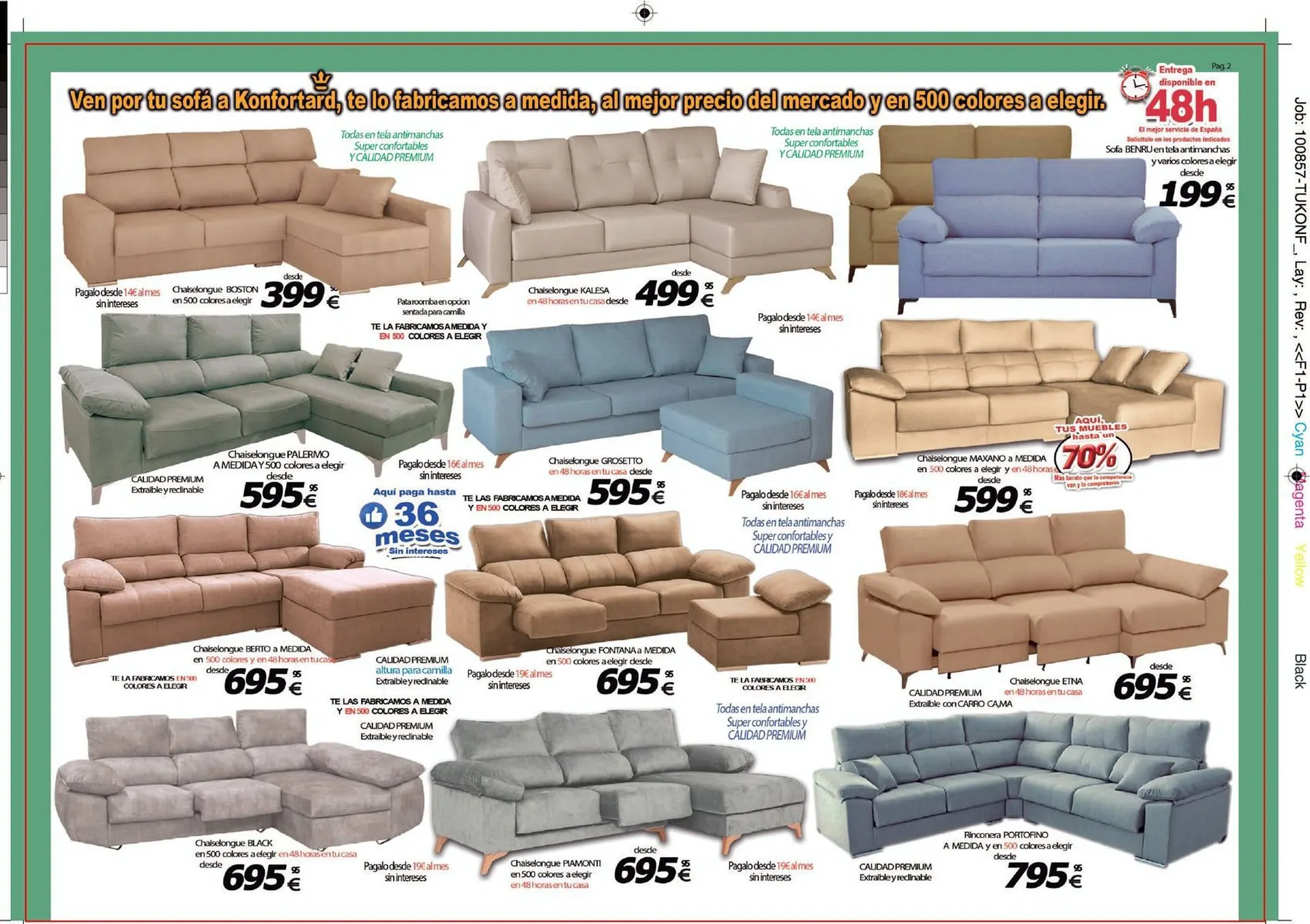 Catálogo de Folleto Konfortard 1 de septiembre al 31 de octubre 2023 - Página 2