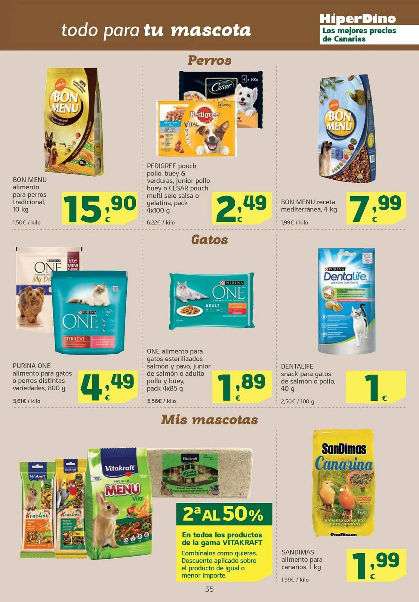 Catálogo de Folleto HiperDino 8 de marzo al 21 de marzo 2024 - Página 35