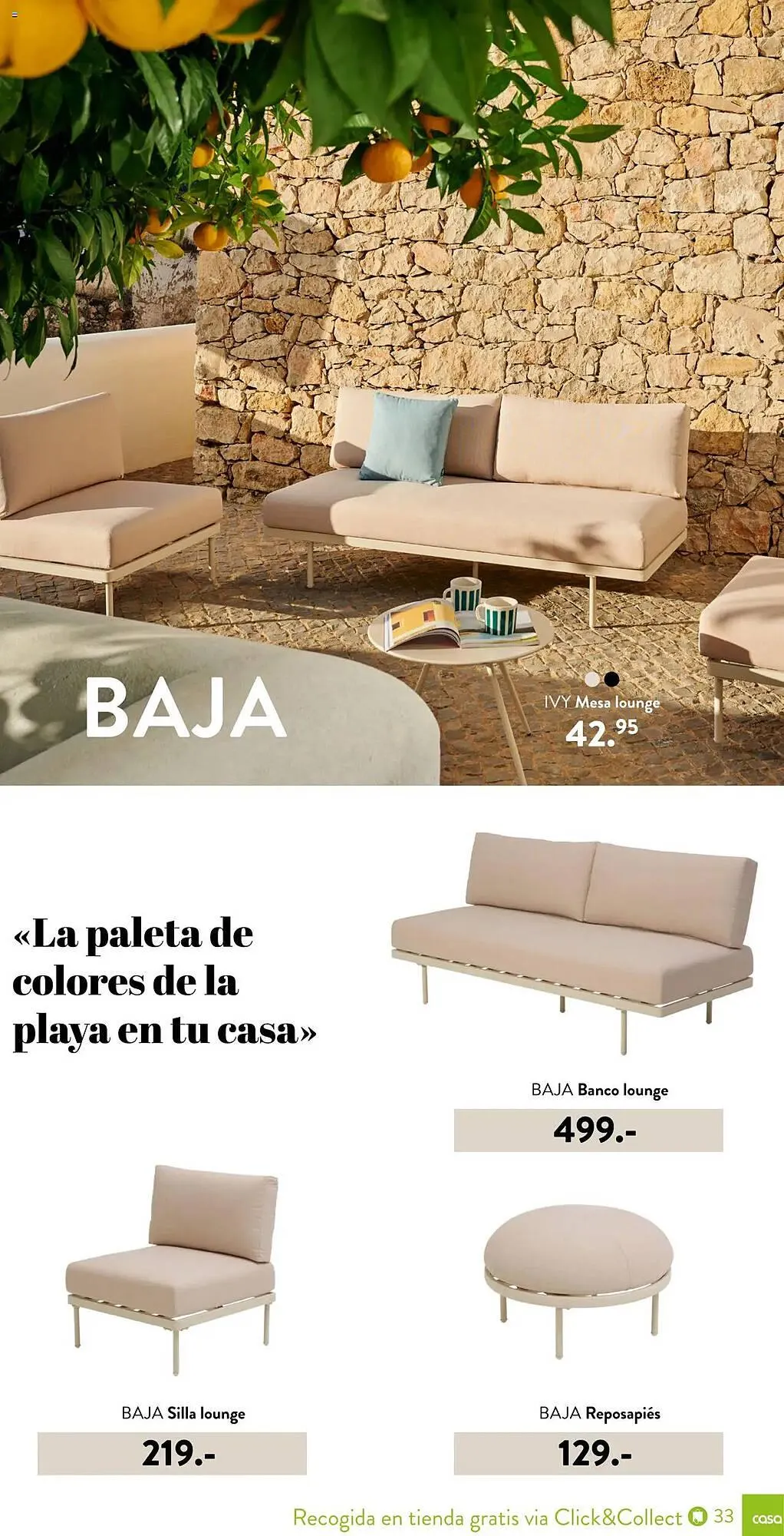 Catálogo de Folleto Casa 3 de marzo al 30 de septiembre 2025 - Página 33