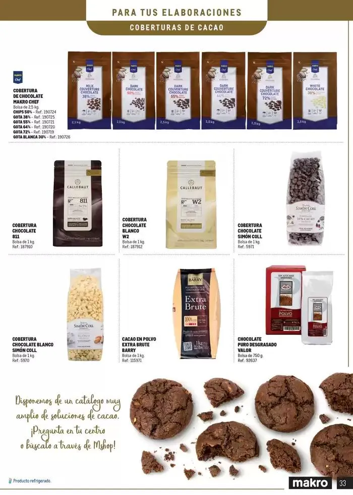 Catálogo de Especial Postres Canarias 4 de marzo al 31 de diciembre 2025 - Página 33