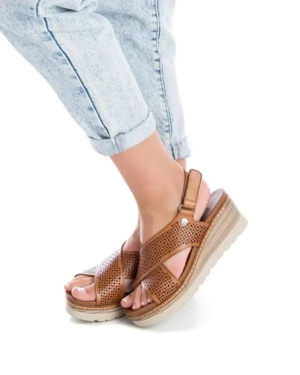 Sandalias Abiertas Mujer Marrón 170780