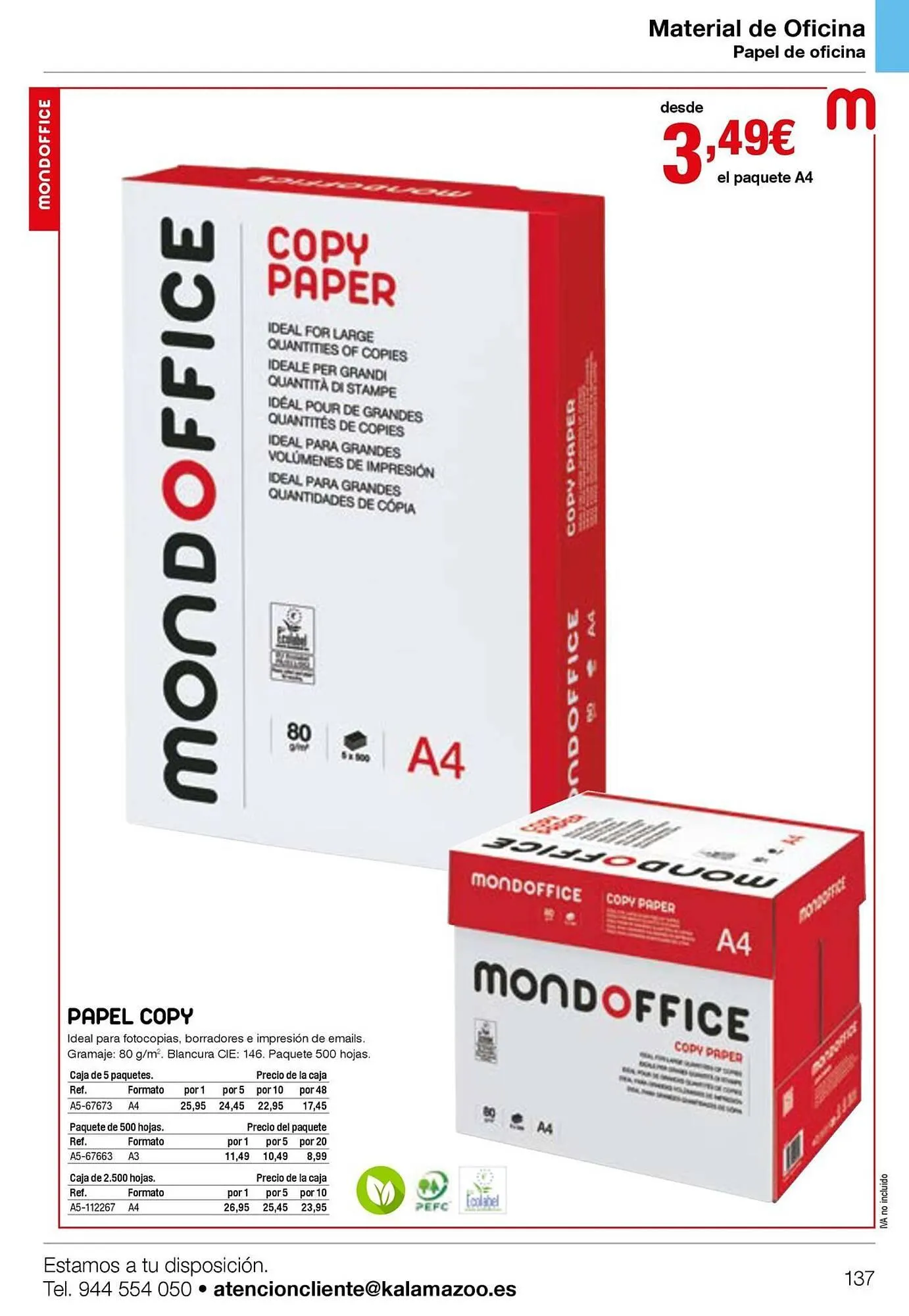 Catálogo de Folleto Staples Kalamazoo 19 de enero al 31 de diciembre 2026 - Página 137