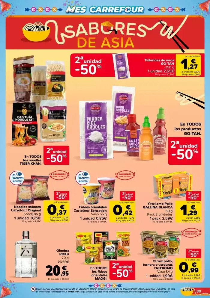 Catálogo de 50% QUE VUELVE + 2ªUD. AL -50% 13 de mayo al 26 de mayo 2025 - Página 30