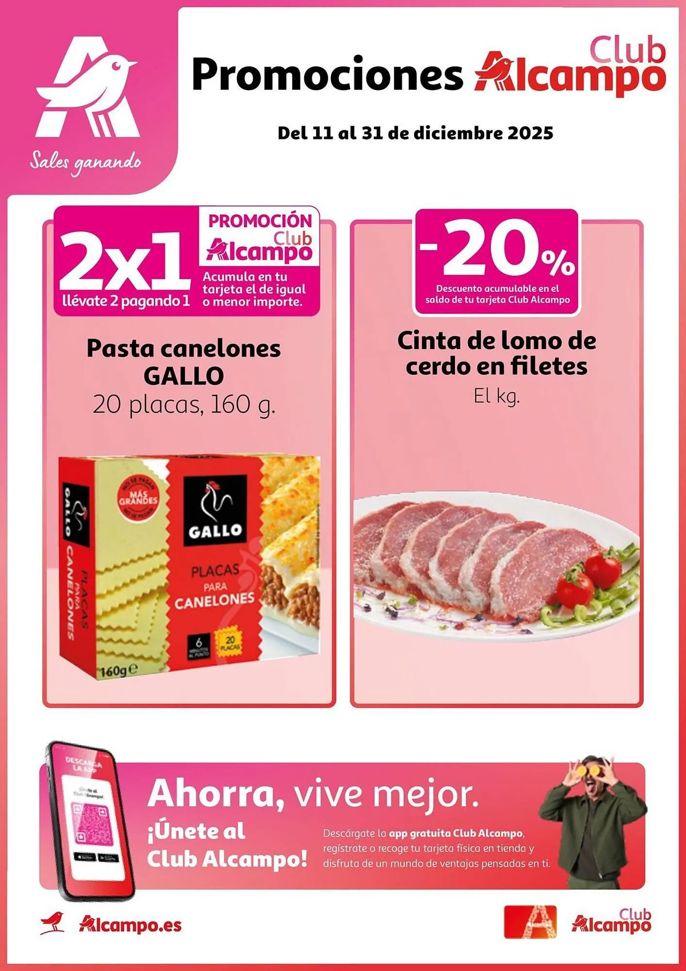 Catálogo de Folleto Alcampo 11 de diciembre al 31 de diciembre 2025 - Página 1