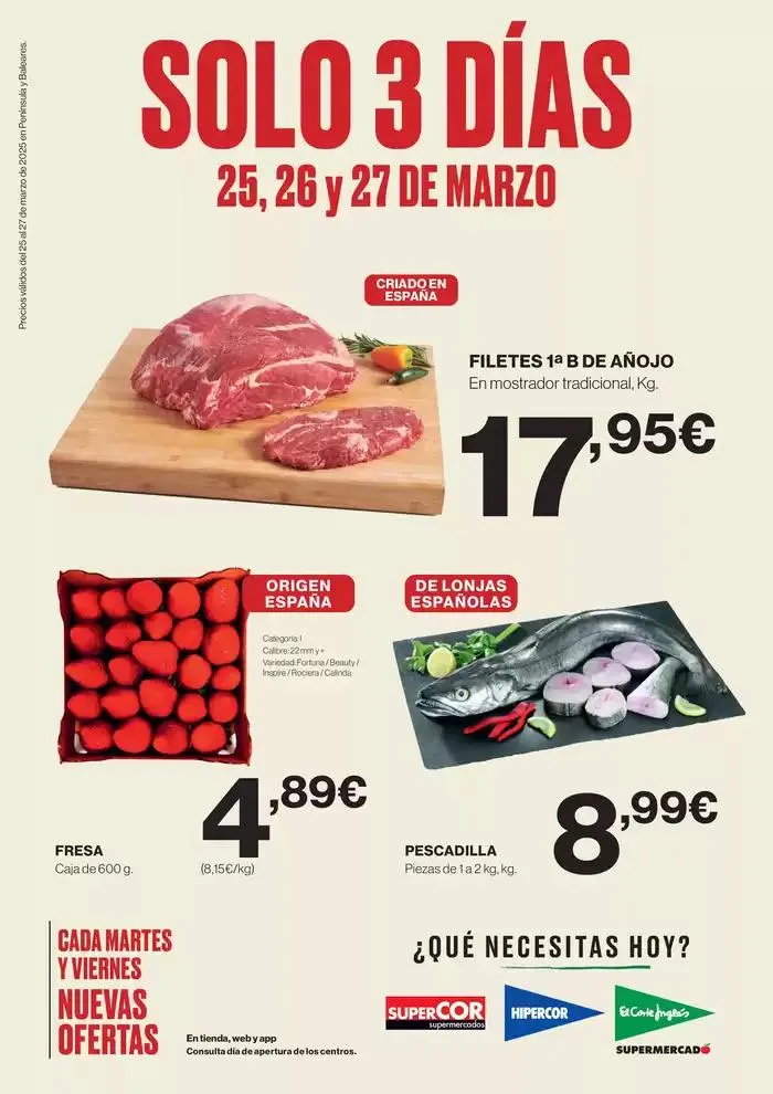 Catálogo de Solo 3 días en Península y Baleares 25 de marzo al 27 de marzo 2025 - Página 1