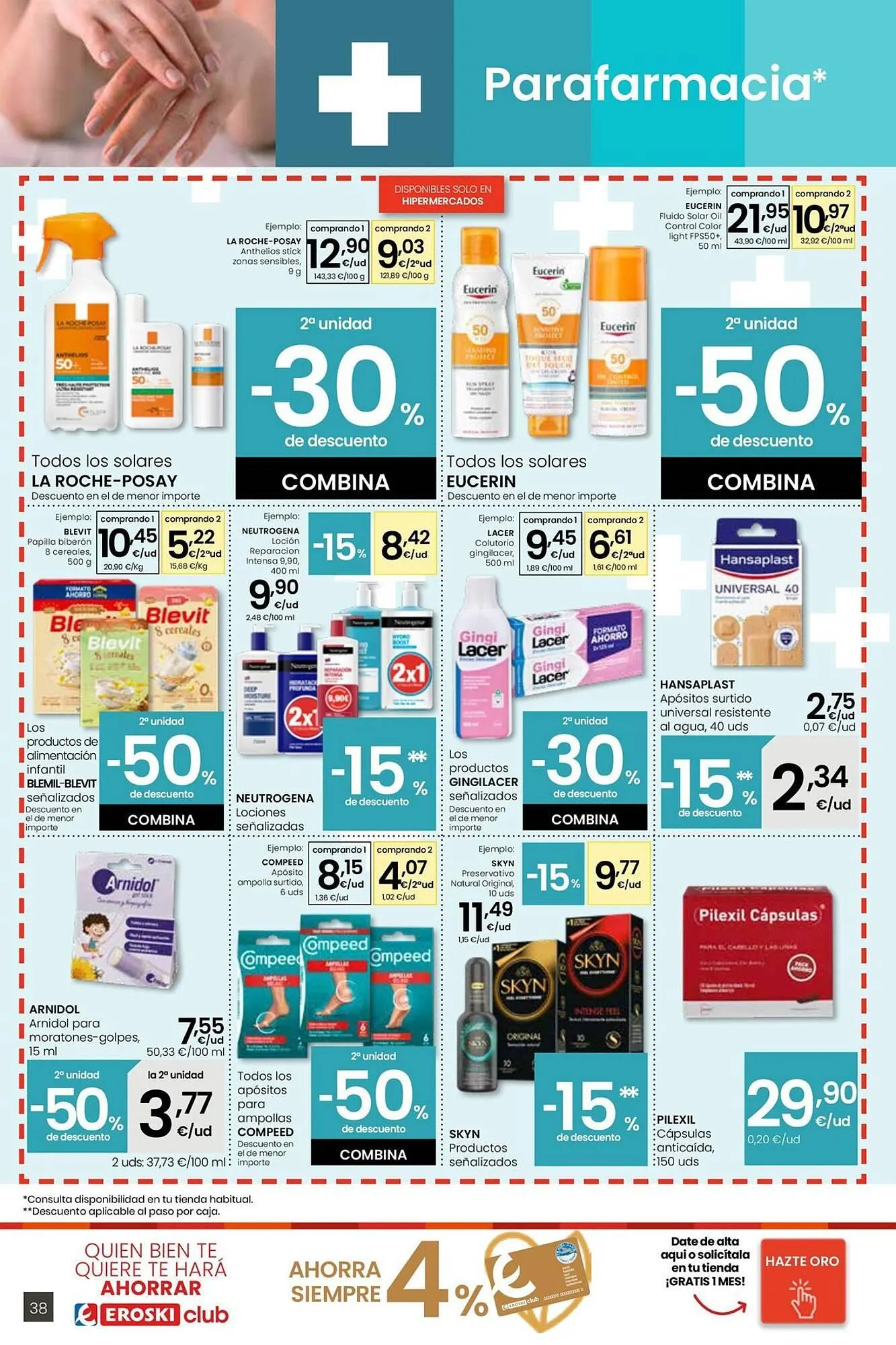 Catálogo de Folleto Eroski 17 de julio al 29 de julio 2025 - Página 38