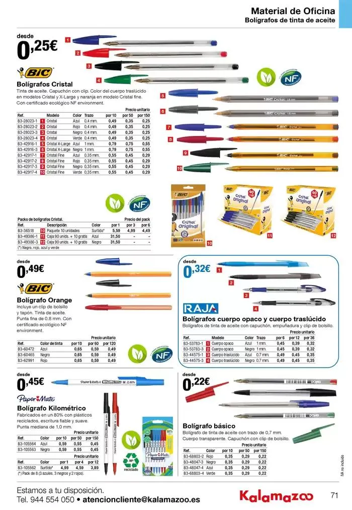 Catálogo de Staples Kalamazoo Catálogo General 9 de enero al 30 de septiembre 2025 - Página 71