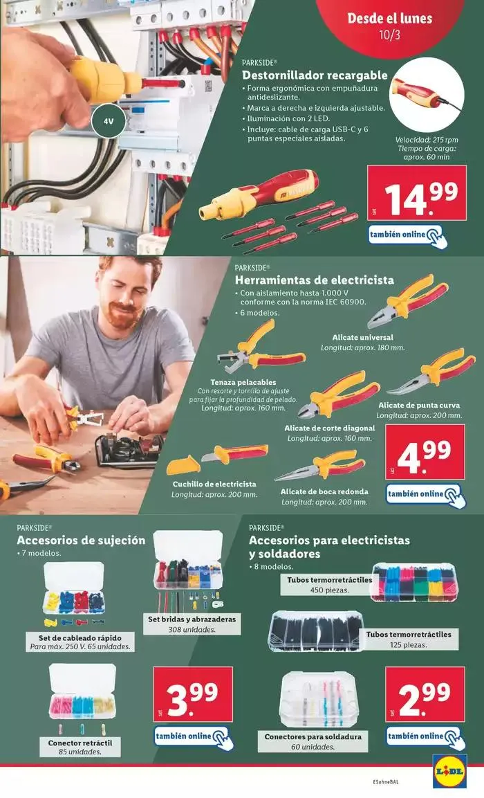 Catálogo de ¡Bazar Lidl! Ofertas válidas del 10/03 al 16/03 10 de marzo al 16 de marzo 2025 - Página 7