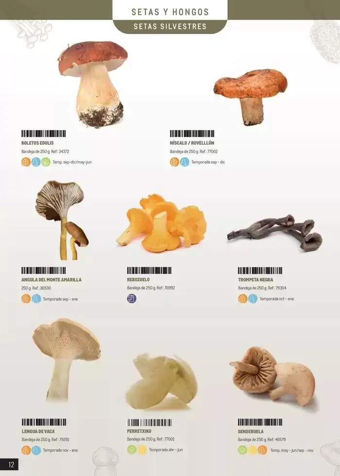 Catálogo de TRUFAS Y SETAS - CANARIAS 4 de marzo al 31 de diciembre 2025 - Página 12