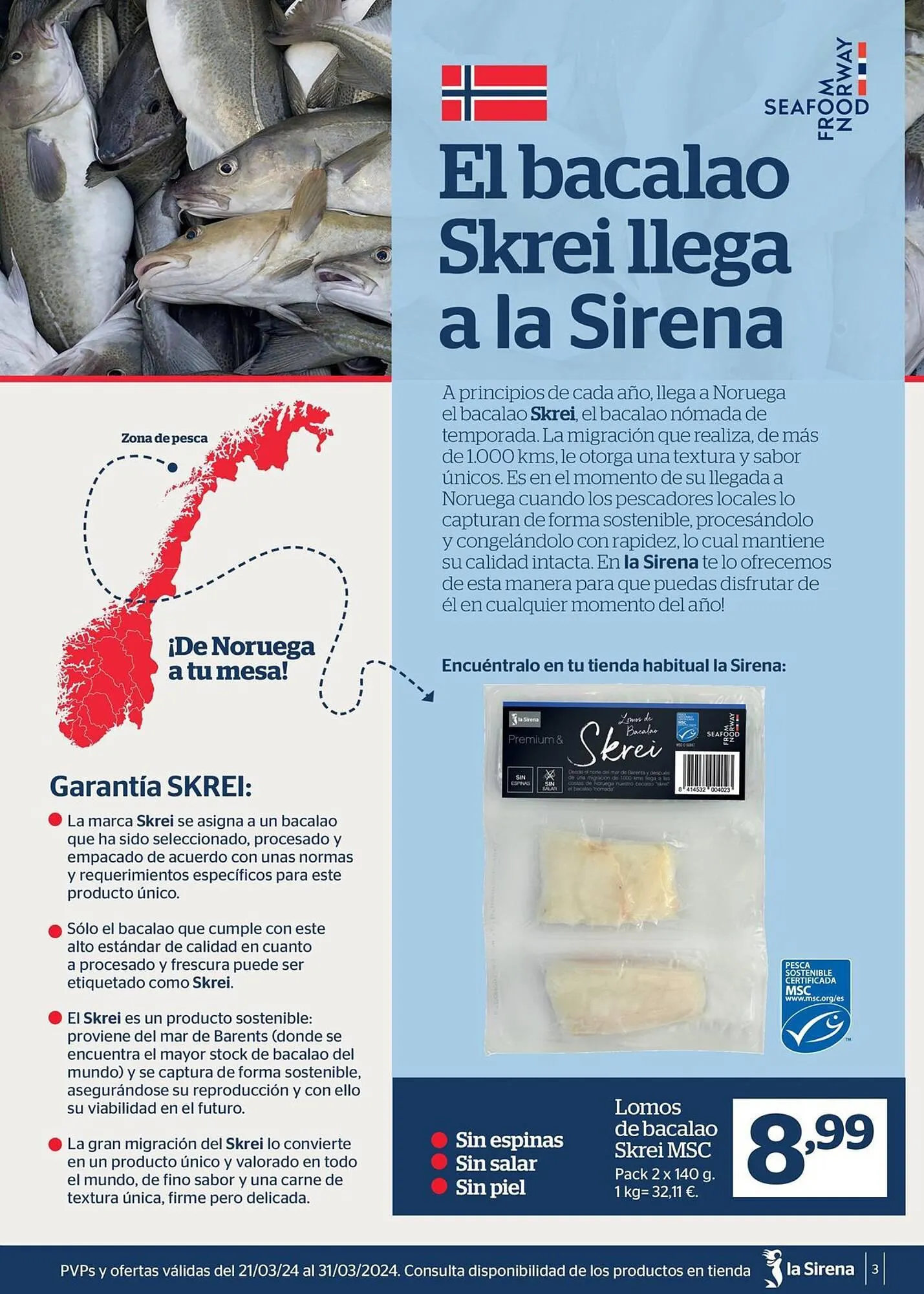 Catálogo de Folleto La Sirena 21 de marzo al 31 de marzo 2024 - Página 3