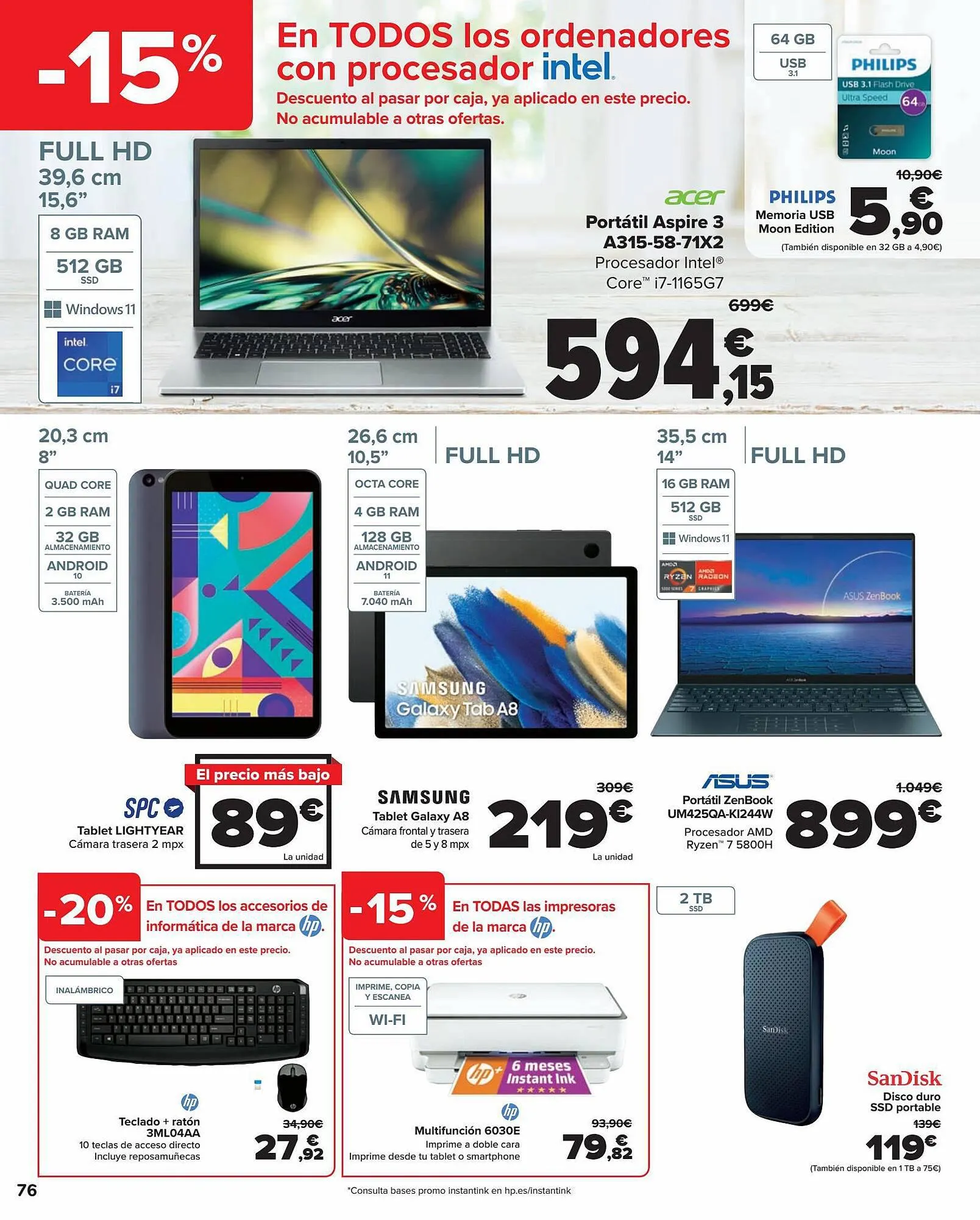 Catálogo de Folleto Carrefour 24 de agosto al 11 de septiembre 2023 - Página 76