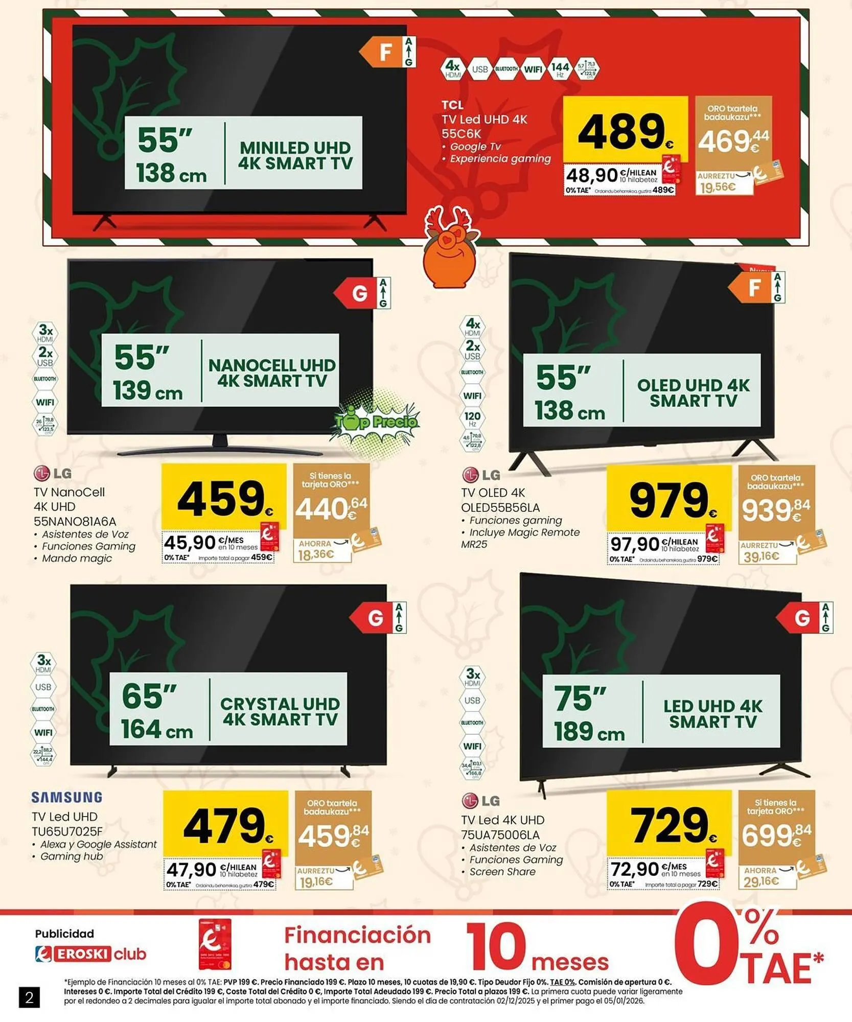 Catálogo de Folleto Eroski 2 de diciembre al 9 de enero 2026 - Página 2
