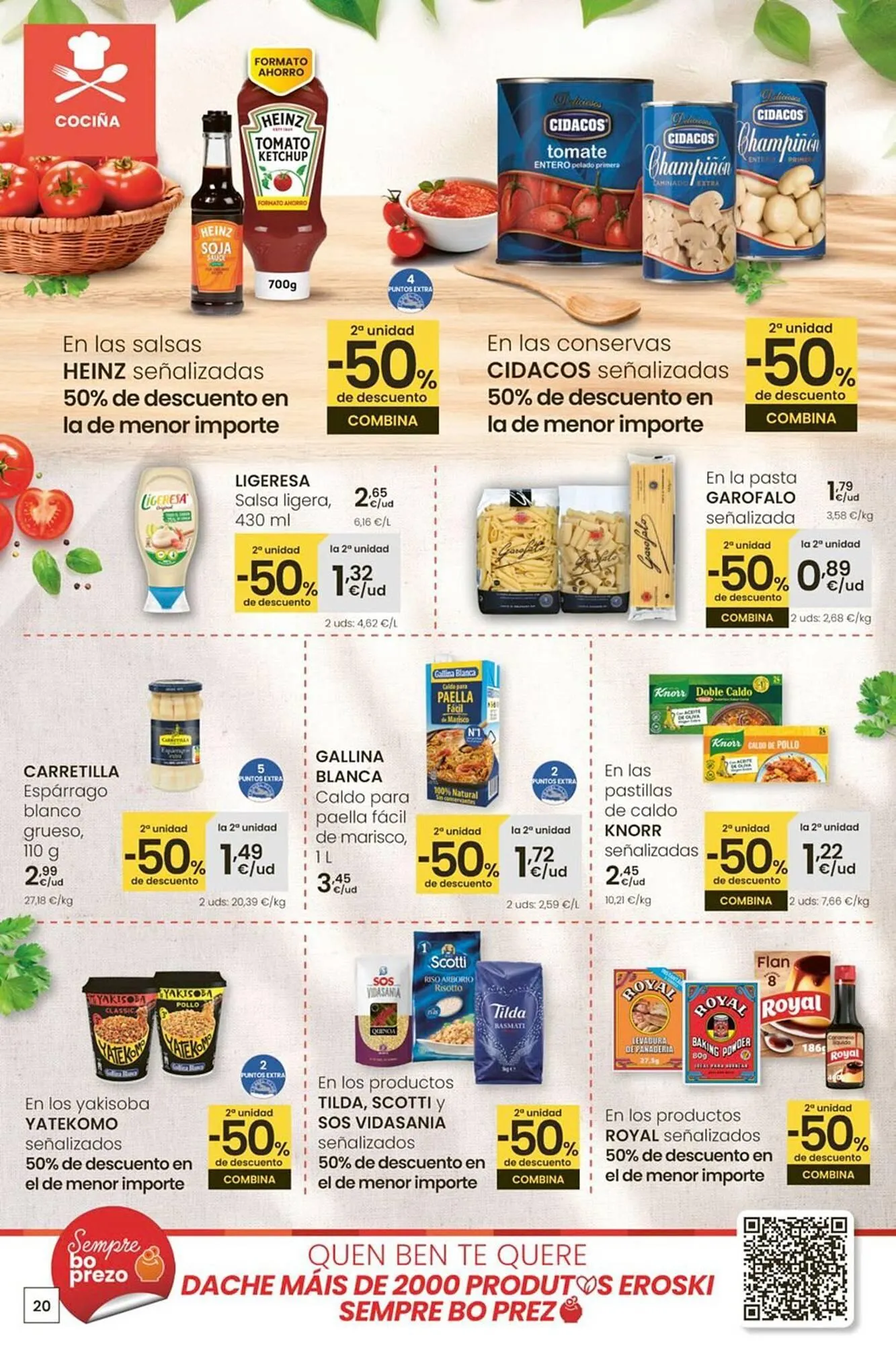 Catálogo de Folleto Eroski 12 de febrero al 25 de febrero 2026 - Página 20