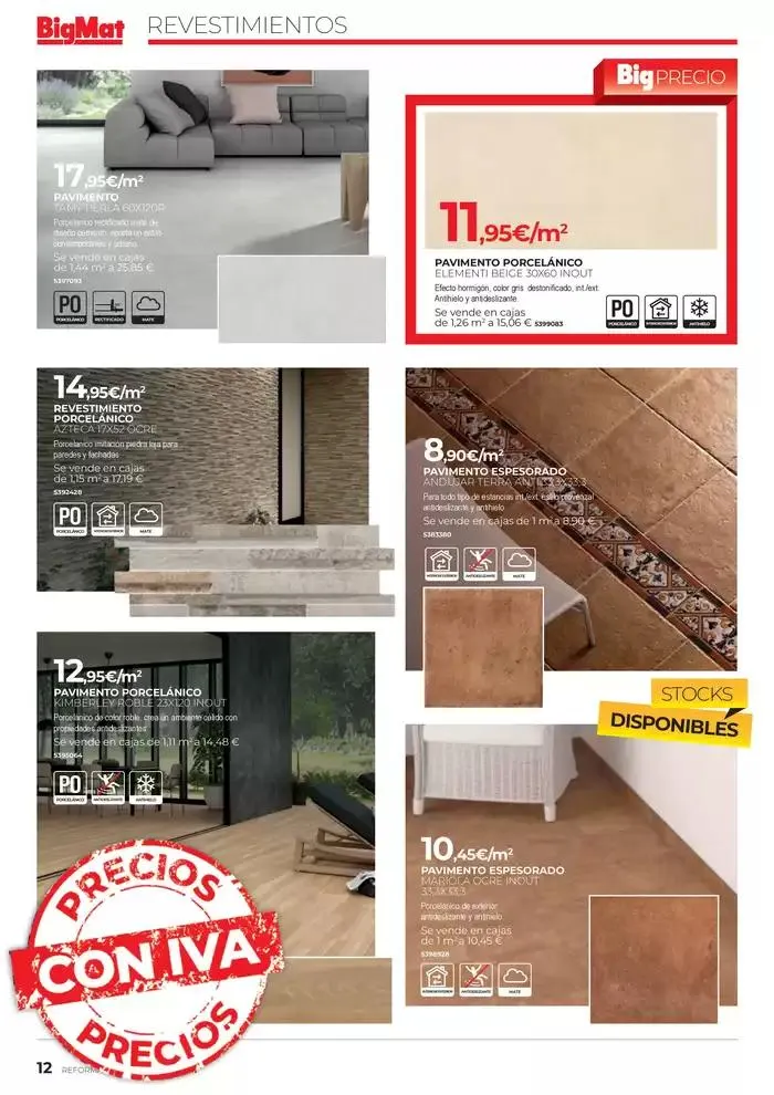 Catálogo de Reforma Interior 2 de abril al 19 de abril 2025 - Página 12