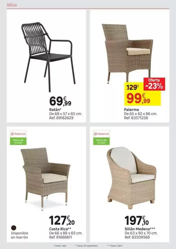 Catálogo de Transforma tu jardín y espacio exterior con estilo 8 de abril al 16 de mayo 2025 - Página 84