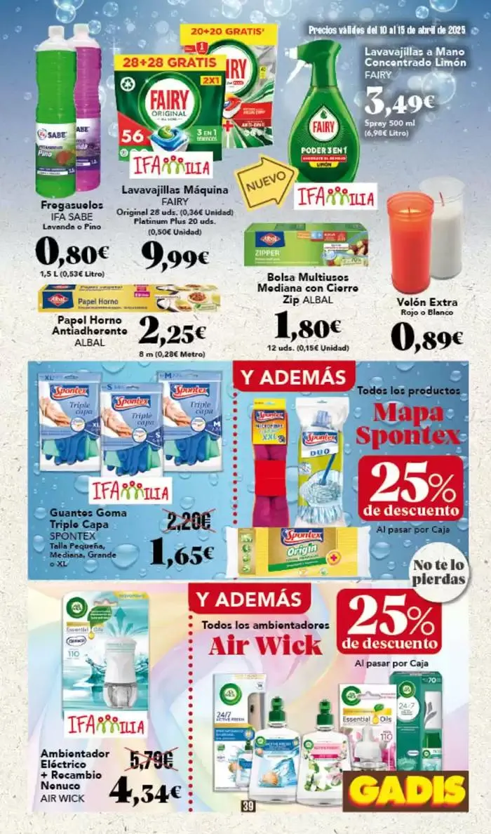 Catálogo de Precios válidos del 10 al 15 abril 10 de abril al 15 de abril 2025 - Página 39