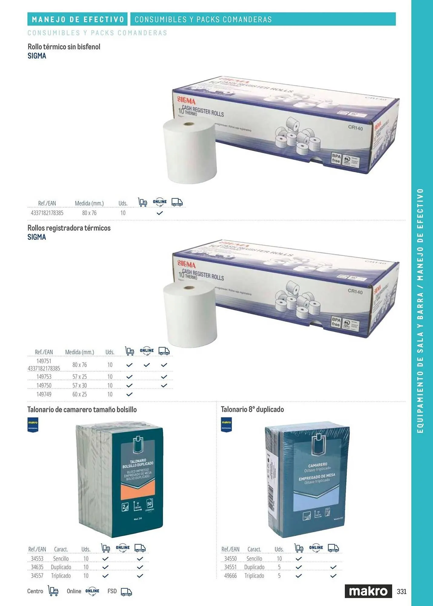 Catálogo de Catálogo Makro 6 de marzo al 31 de diciembre 2026 - Página 331