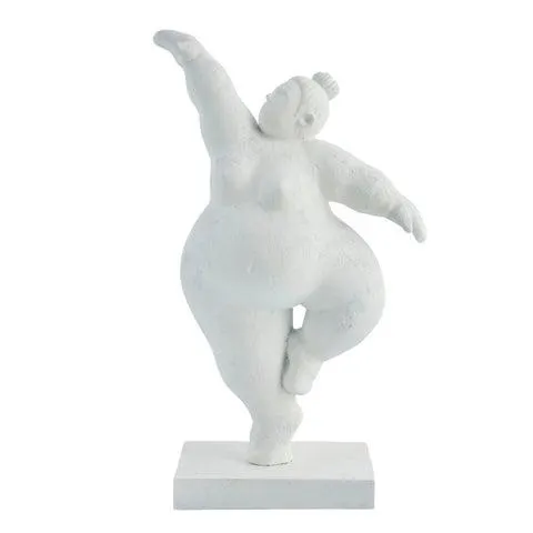 Serafina decoration H28.8 cm. white