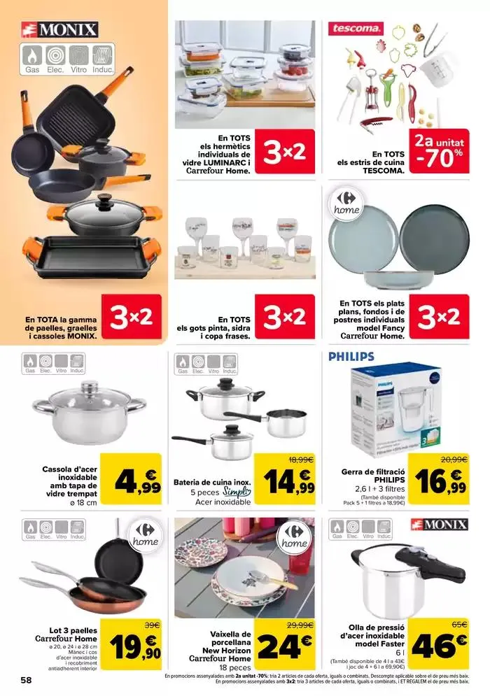 Catálogo de 50% QUE VUELVE + 3x2 10 de abril al 21 de abril 2025 - Página 58
