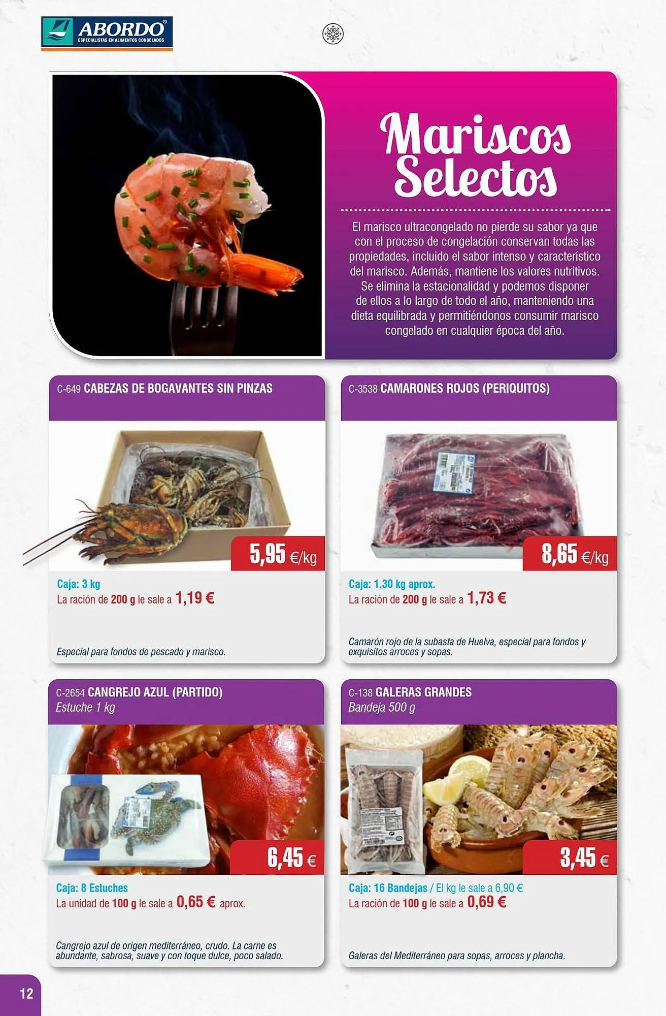 Catálogo de Folleto Abordo 1 de agosto al 31 de agosto 2023 - Página 12