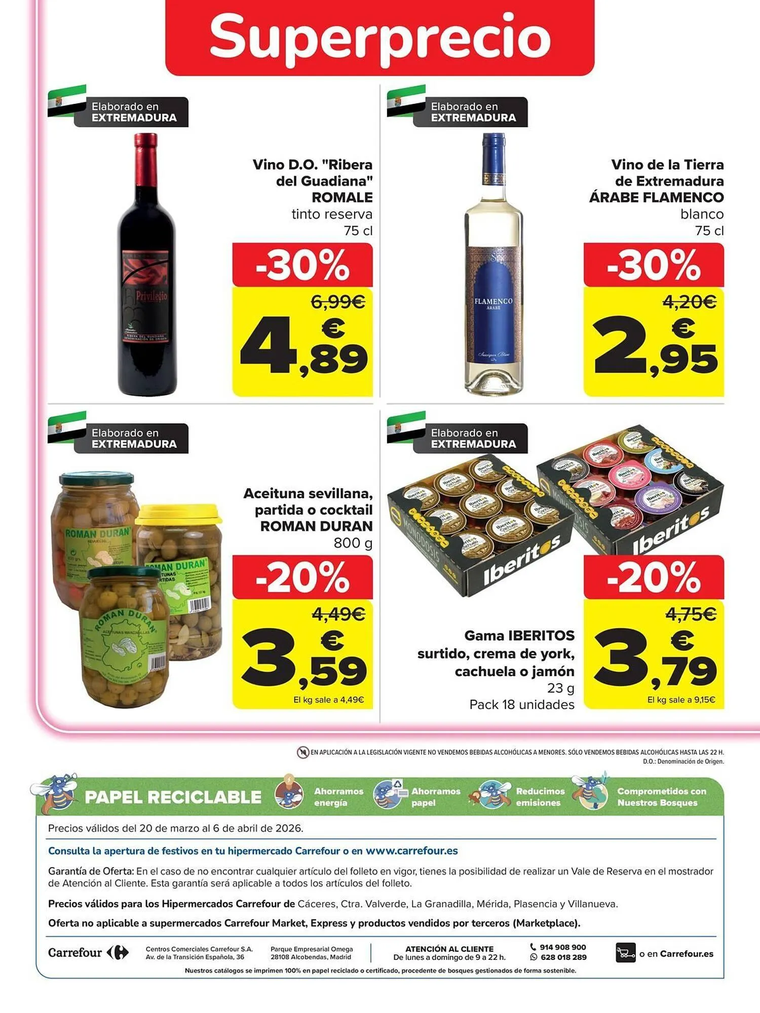 Catálogo de Folleto Carrefour 25 de marzo al 6 de abril 2026 - Página 12